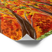 Botanisch veld - Om Canvas Schilderij Poster (Hoek)