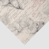 Botanisch veldnotitieboek tissuepapier (Detail)