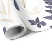 Botanisch verpakkingspapier cadeaupapier (Rol Hoek)