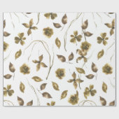 Botanisch verpakkingspapier cadeaupapier (Vlak)