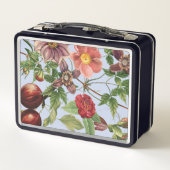 Botanisch vintage ontwerp (Achterkant)