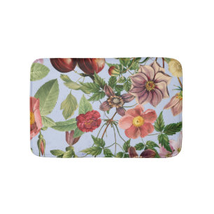 Botanisch vintage ontwerp badmat