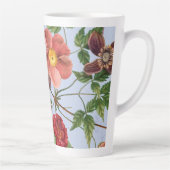 Botanisch vintage ontwerp latte mok (Rechts)