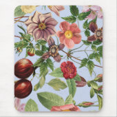 Botanisch vintage ontwerp muismat (Voorkant)