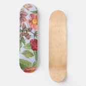 Botanisch vintage ontwerp persoonlijk skateboard (Voorkant)
