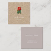 BOTANISCH VISITEKAARTJE "RHODODENDRON" (Voorkant / Achterkant)