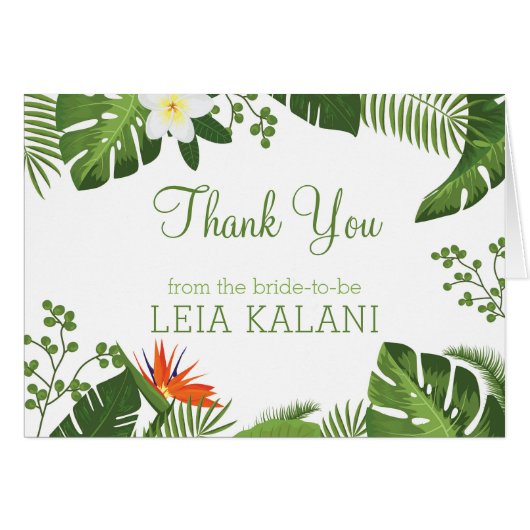 Botanisch Vrijgezellenfeest voor Tropisch Foliage  (Voorkant Horizontaal)