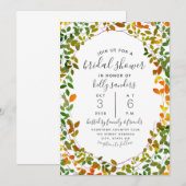 Botanisch Vrijgezellenfeest - vroege herfst Kaart (Voorkant / Achterkant)