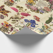 botanisch weefsel voor ontbinding cadeaupapier (Hoek)