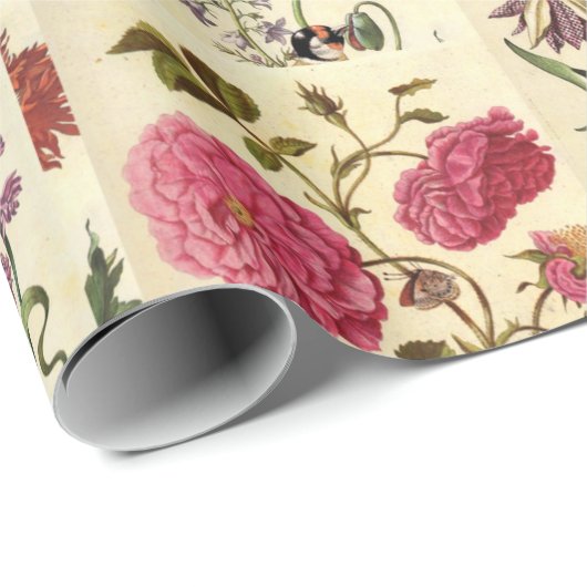  botanisch weefsel voor ontbinding cadeaupapier (Rol Hoek)