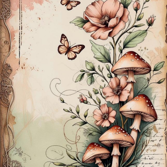  Botanisch Whispers Scrapbook Papier (Creator heeft geüpload)