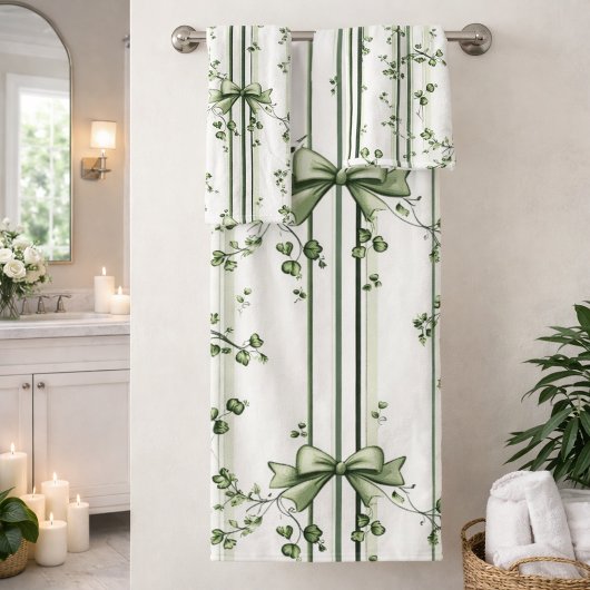 Botanisch Wingerd Ontwerp Bad Handdoek