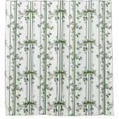 Botanisch Wingerd Ontwerp Douchegordijn (Voorkant)
