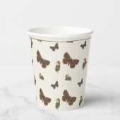  Botanisch Woodland Baby shower Papieren Bekers (Rechts)