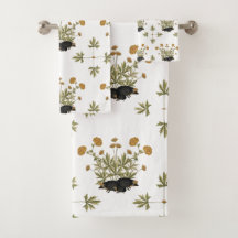 Botanisch Woodlandpatroon voor egel