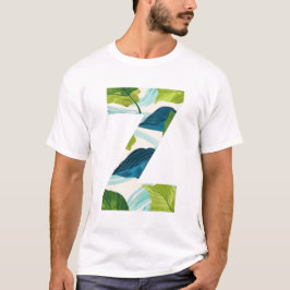 Botanisch Z-alfabet T-shirt