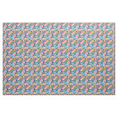 Botanisch zomerpatroon stof (Yard (91,4 cm))