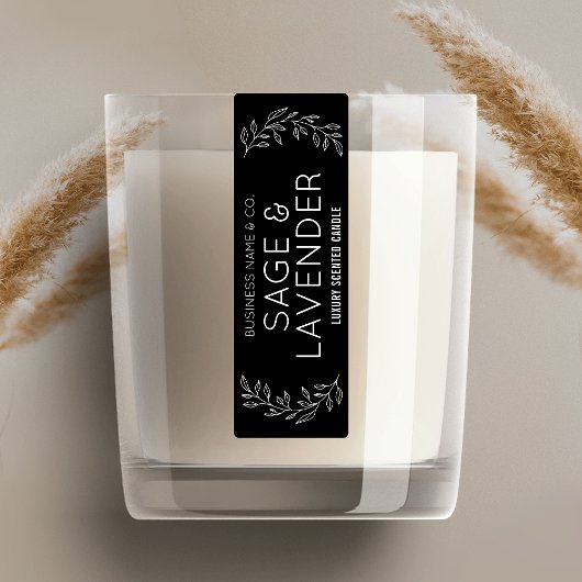  Botanisch Zwart & Wit Dun Product Label