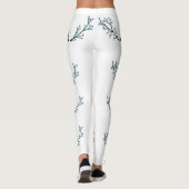 Botanische Aangepaste Leggings (Achterkant)