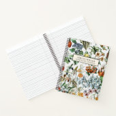 Botanische Aangepaste Naam Notitieboek (Binnen)