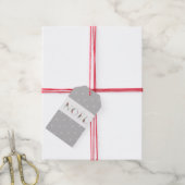 Botanische aangepaste NOEL Holiday Gift Labels Cadeaulabel (Met Touw)