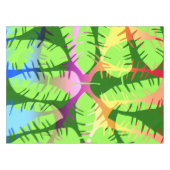 BOTANISCHE ABSTRACT BANANENBLADEREN TAFELKLEED (Voorkant (Horizontaal))