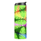 BOTANISCHE ABSTRACT BANANENBLADEREN THERMOSBEKER (Gedraaid links)