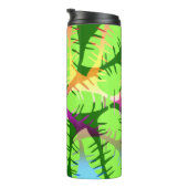BOTANISCHE ABSTRACT BANANENBLADEREN THERMOSBEKER (Geroteerd rechts)