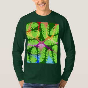 BOTANISCHE ABSTRACTE BANANEN VERLATEN T-Shirt