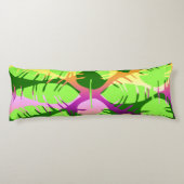 BOTANISCHE ABSTRACTE BANANENLEZINGEN LICHAAMSKUSSEN (Achterkant)