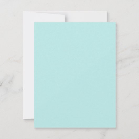 Botanische Abstracte, gepersonaliseerde flatbriefk Kaart (Achterkant)