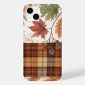Botanische Abstracte laptophoes – Aardse bladeren Case-Mate iPhone Case (Achterkant)
