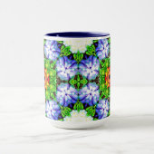 Botanische Abstracte Mok (Midden)