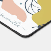 Botanische abstracte organische vormen bureaumat (Hoek)