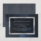 botanische accommodatie voor de roos van Luxe Informatiekaartje (Voorkant / Achterkant)