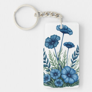 Botanische Acryl Sleutelhanger Boho Natuur Liefh