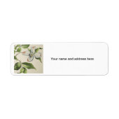 Botanische adresniveaus etiket (Voorkant)