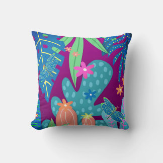 Botanische afdruk #11 Sangria Kussen