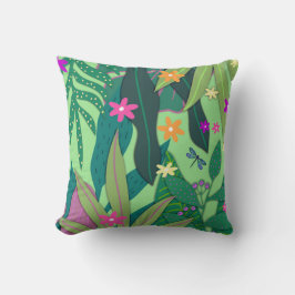 Botanische afdruk #12 kussen