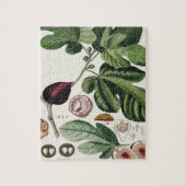 Botanische afdruk  figuren legpuzzel (Verticaal)