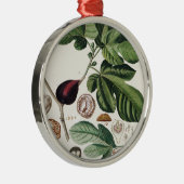 Botanische afdruk  figuren metalen ornament (Rechts)