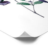 Botanische afdruk van CLEMATIS origineel door Redo Poster (Hoek)