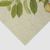 Botanische afdruk van de voedingsboom tissuepapier (Detail)