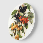 Botanische afdruk van kersen grote klok (Hoek)