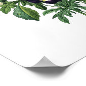 Botanische afdruk van PANSIES origineel door Redou Poster (Hoek)
