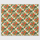 botanische afdrukken van tomaat cadeaupapier (Vlak)