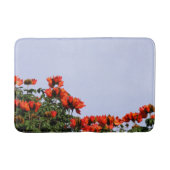 Botanische Afrikaanse Tulpboom Badmat (Voorkant)