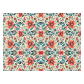 Botanische AI Floral Elegance tafelkleed (Voorkant (Horizontaal))