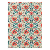 Botanische AI Floral Elegance tafelkleed (Voorkant)