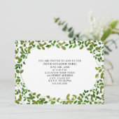 Botanische Allround Algemene Feest Kaart (Staand voorkant)